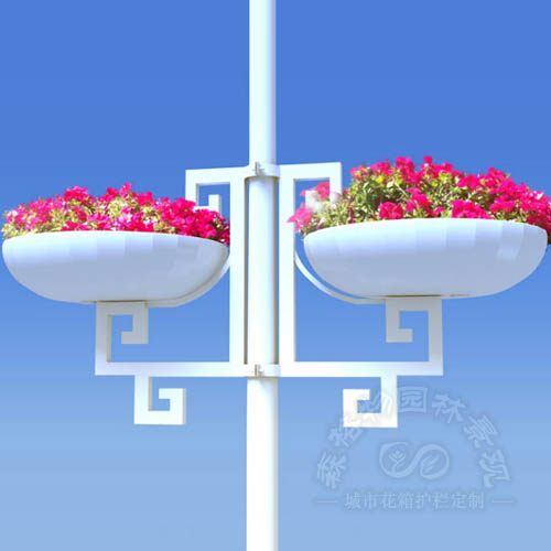 路燈裝飾花盆