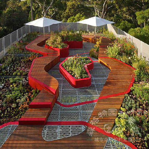 屋頂花園景觀綠化