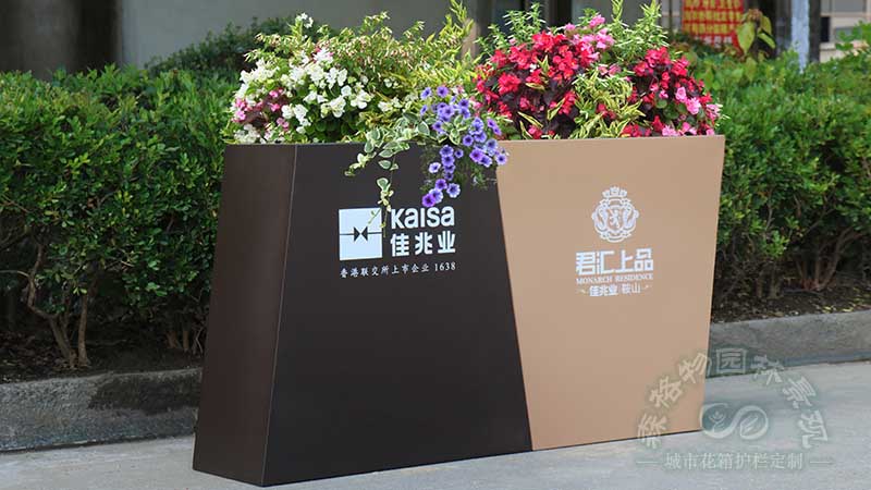 [新款]組合式不銹鋼定制花箱