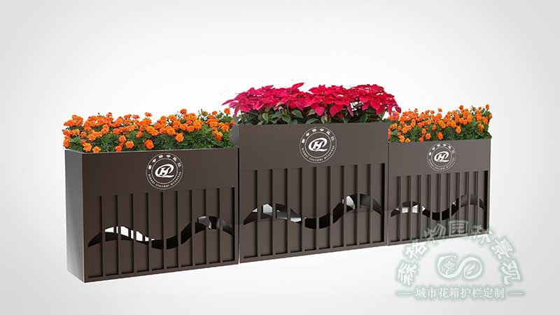 不銹鋼鐵藝花箱