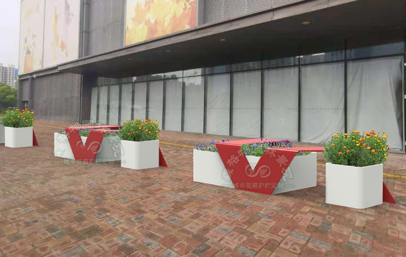 景觀座椅坐凳：森格物花箱座椅