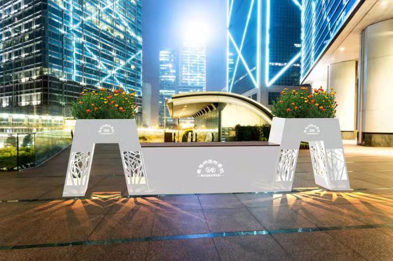 組合式座椅花箱 城市景觀升級(jí)必備利器