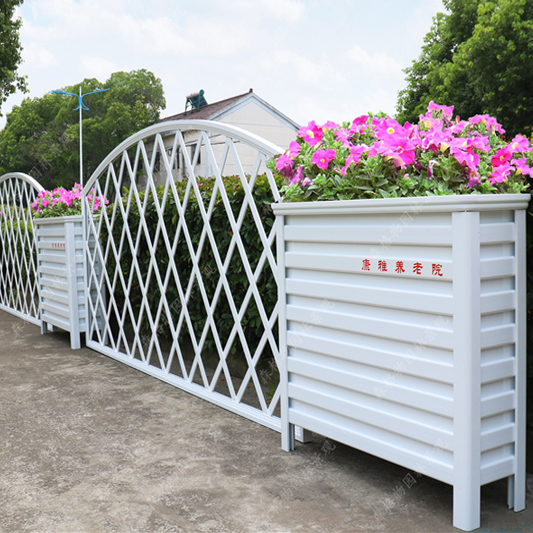 圍墻柵欄鋁合金花箱