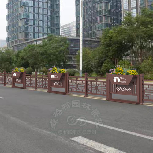 大美沅江不銹鋼花箱