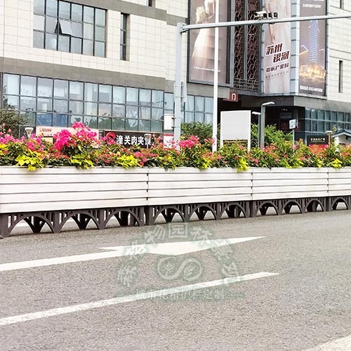 PVC花箱隔離護(hù)欄