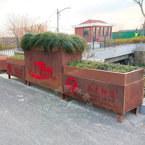 城市景觀文化花箱