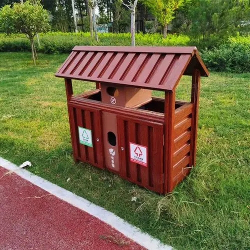 房子型鋁合金垃圾箱