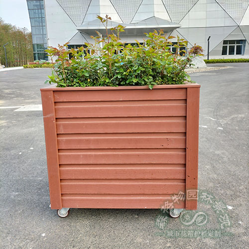 萬(wàn)向輪移動(dòng)pvc花箱