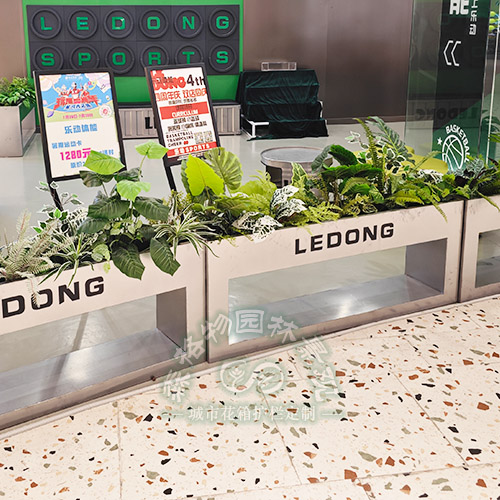 室內(nèi)不銹鋼花箱隔斷