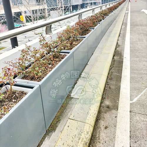 橋梁綠化一體式花箱花