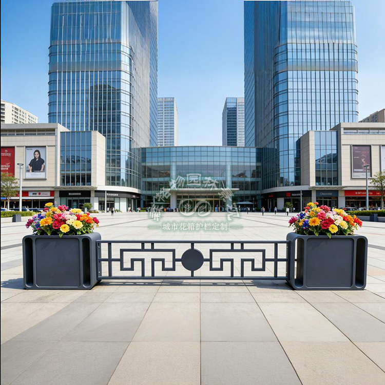 萊蕪2026新款城市道路花箱護(hù)欄