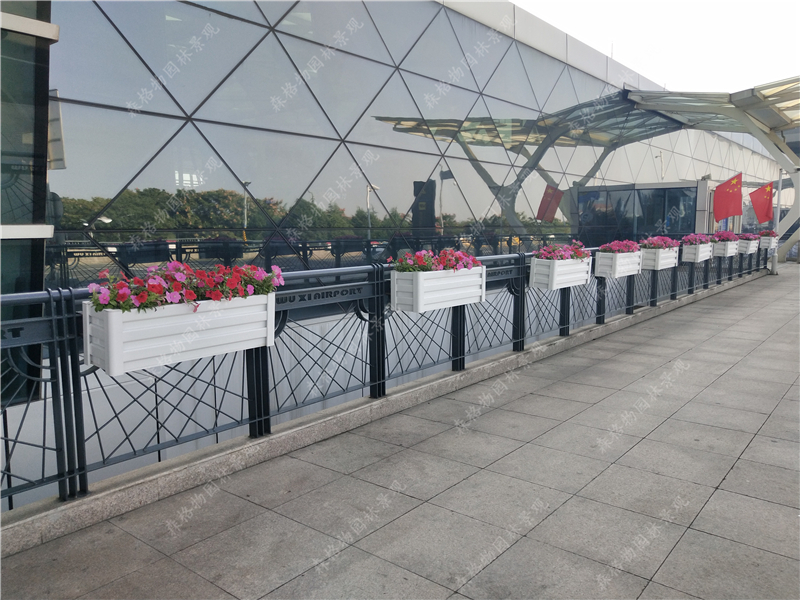 江蘇無錫機(jī)場(chǎng)花箱案例