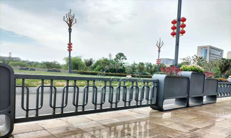 浙江嘉善不銹鋼花箱案例