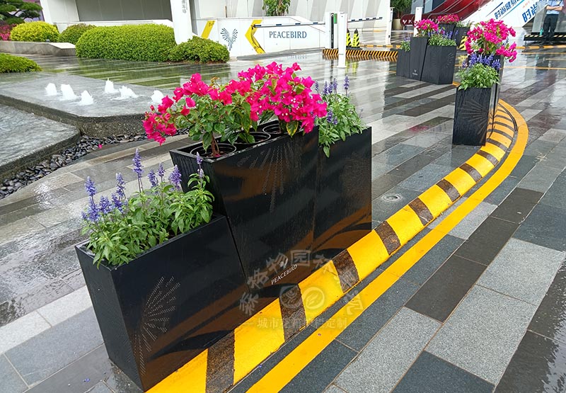 浙江寧波鳥巢花箱案例