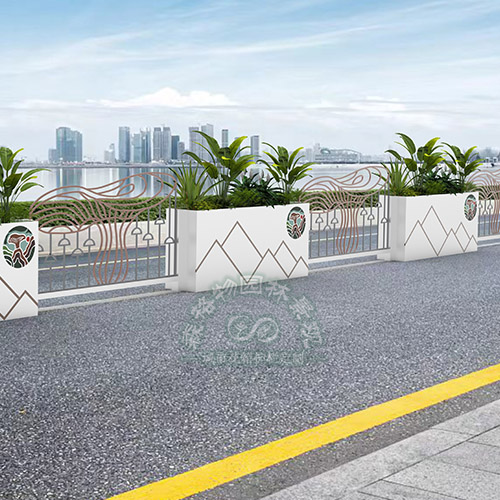 城市道路景觀花箱護(hù)欄的主要功能