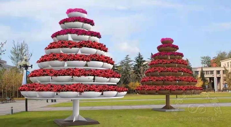 創(chuàng)建文明城市的大殺器:戶外景觀花箱 創(chuàng)建文明城市的大殺器:戶外景觀花箱